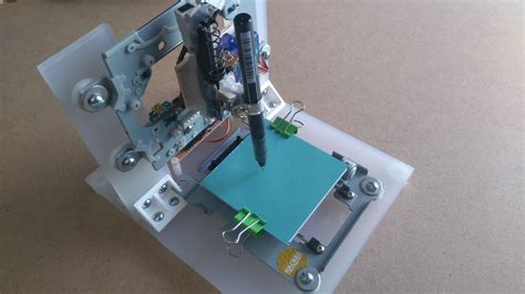 dvd cnc machine|DVD drive cnc plotter.